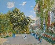 Claude Monet The Artist House at Argenteuil Sweden oil painting artist